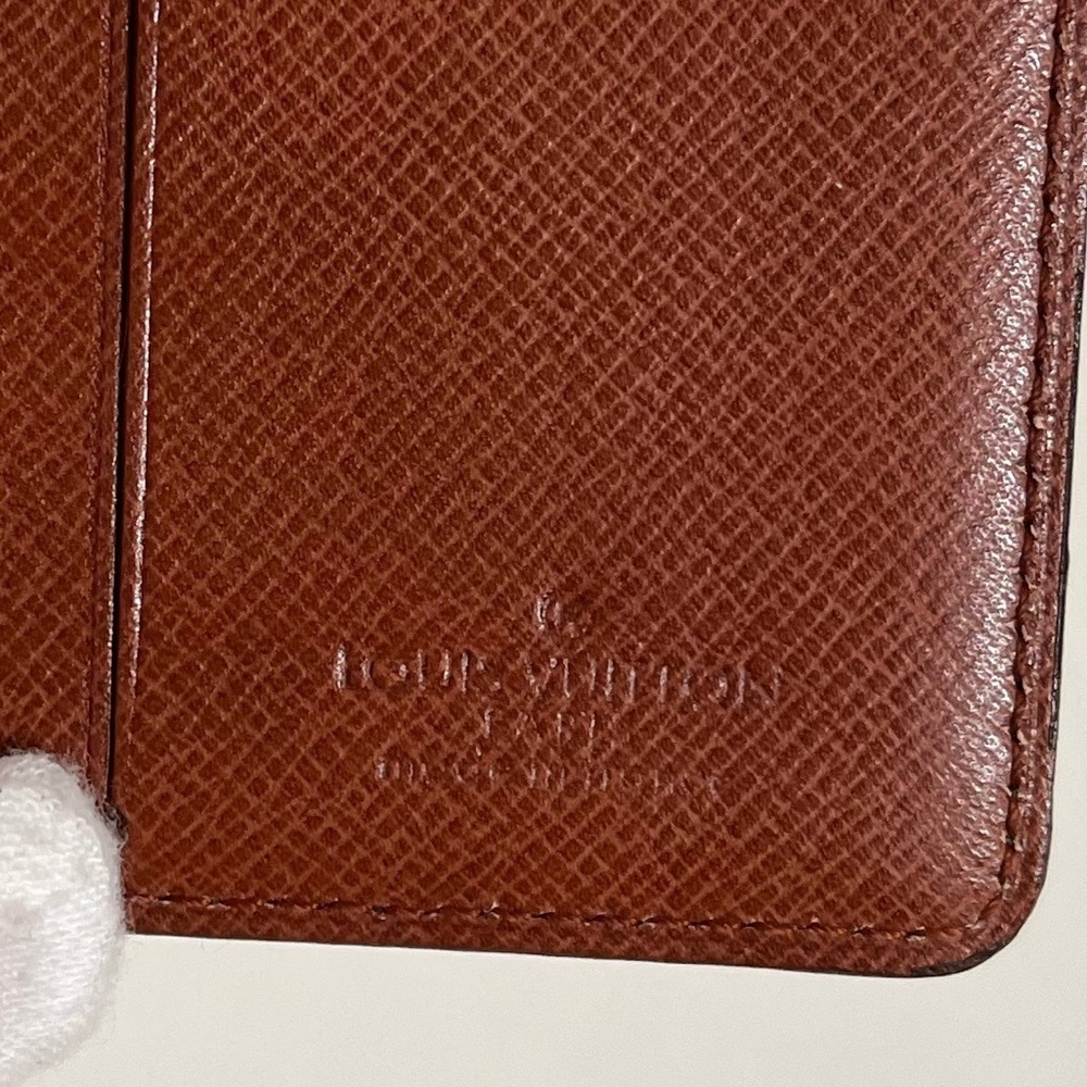 Rare Louis Vuitton Bifold Credit Card Wallet Monogram Vintage France 1987 - Picture 10 of 17